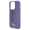 Guess GUHCP13XPSFDGSU iPhone 13 Pro Max 6.7 fioletowy/purple hardcase Sequin Script Metal